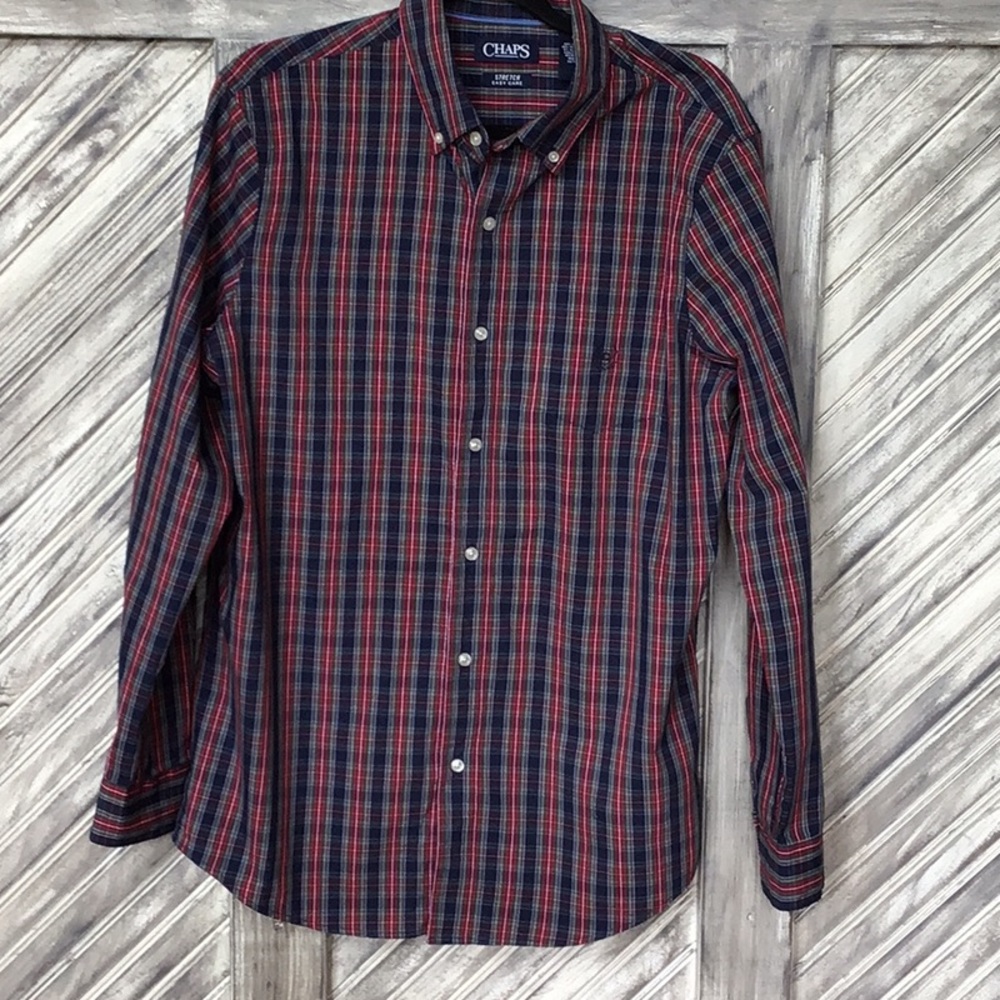 Chaps long sleeve button down shirt